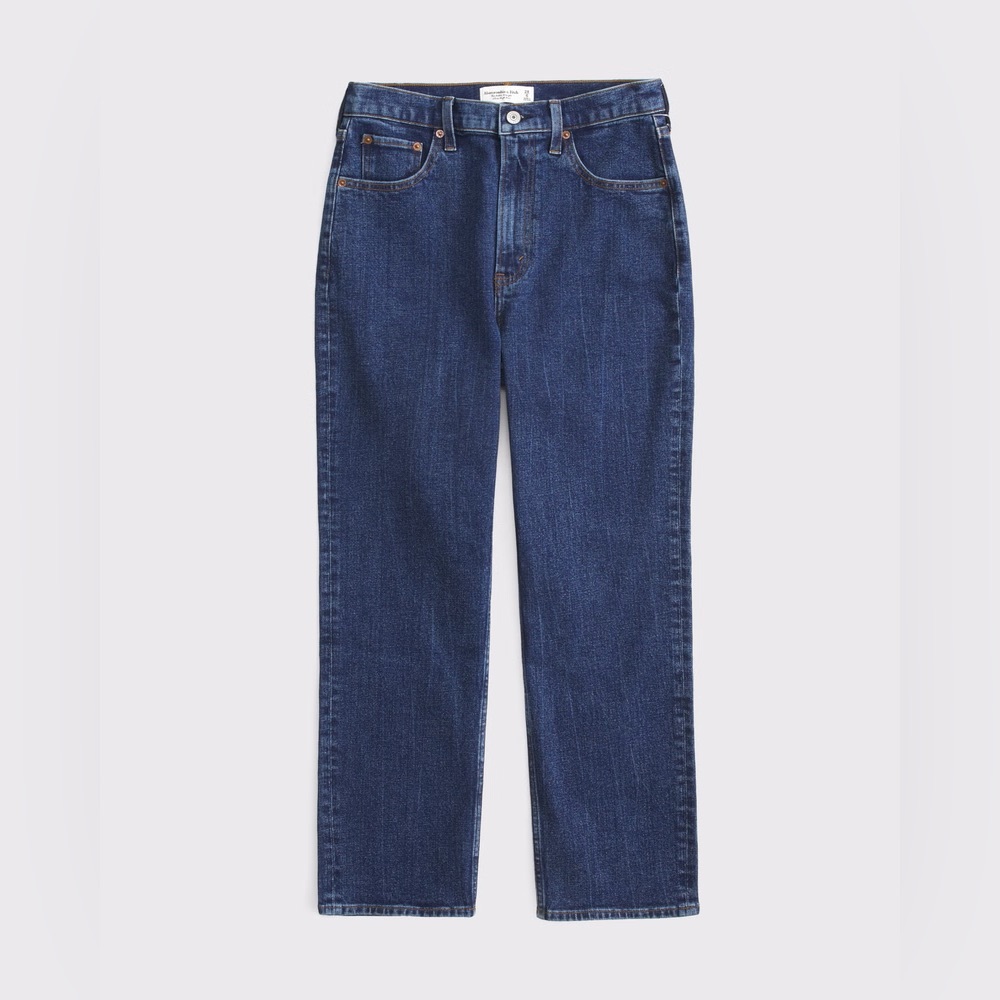 Abercrombie & Fitch High Rise Blue Jeans
